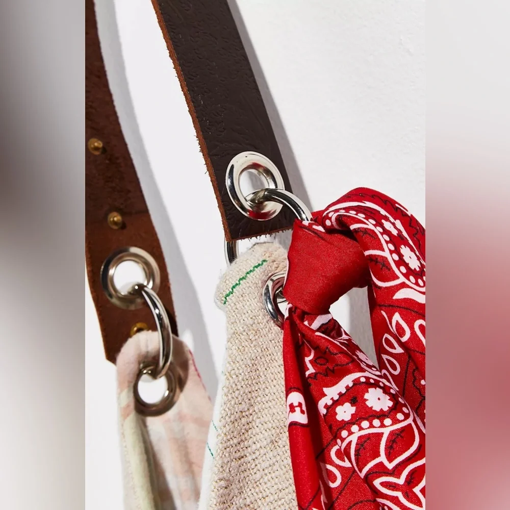 New🌟Free People-Distressed Linen Hobo